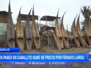 Hasta el paseo en caballito sube de precio por feriado largo en Huanchaco