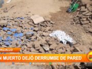 Albañil muere por derrumbe de pared en la esperanza