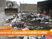 Limpian foco de contaminación en Av. Villareal