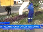 SEGAT recupera áreas verdes en la ciudad de Trujillo