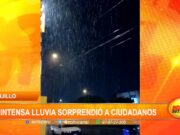 Trujillo: Intensa lluvia sorprendió a ciudadanos