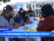 Realizan enpadronamiento para programas sociales en Trujillo