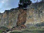 Complejo arqueológico de Kuélap cerrado por derrumbe de uno de sus muros