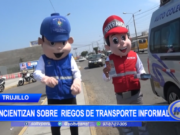 Trujillo: Concientizan sobre riesgos del Transporte Informal