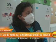 La Libertad: Este 30 de abril se vencen 500 dosis de Pfizer