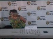 Policía Nacional del Perú informa intervención de mujer con 76 ‘ketes’ con droga