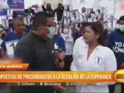 Precandidata para la alcaldía de La Esperanza presenta sus propuestas