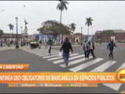 La Libertad: Continúa uso obligatorio de mascarilla en espacios públicos