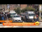 Huaraz: Modificarán ordenanza de transporte público