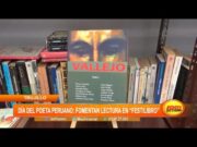 Día del poeta peruano: Fomentan la lectura en el «Festilibro» de Trujillo