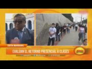 Evalúan el retorno presencial a clases en la Universidad Nacional de Trujillo