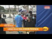 Largas colas para atención presencial en el Instituto Regional de Oftalmología (IRO)