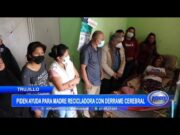 Piden ayuda para madre recicladora con derrame cerebral