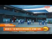 Trujillo: Desde el 1 de mayo se aplicará el aforo 100%