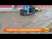 Vecinos piden a Sedalib intervenir en aniego en urb. Semi Rústica Mampuesto, Trujillo