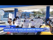 Piura: Sindicatos de EsSalud anuncian huelga