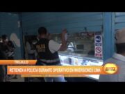 Trujillo: Retienen a policía durante operativo en Inversiones Lima