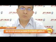 Lambayeque: Más de 65 000 obreros salvaron de accidentes laborales