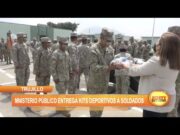 Trujillo: Ministerio Público entrega kits deportivos a soldados
