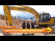 Cajamarca: Detienen a nueve personas que ejercían la minería ilegal