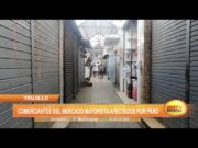 Trujillo: Comerciantes del mercado Mayorista afectados por paro de transportistas