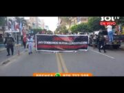Chiclayanos marchan por las calles para exigir la renuncia de Pedro Castillo