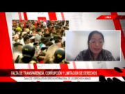 Dania Coz: «Quienes votaron por Castillo nunca pensaron que iba a vulnerar sus derechos»