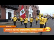 Trujillo: San Juanistas desfilan en conmemoración de «Promoción Retorno»