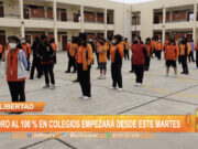 La Libertad: Aforo al 100% en colegios empezará desde este martes