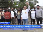 Huanchaco: Candidato a la alcaldía distrital promete seguridad