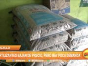 Trujillo: Fertilizantes bajan de precio pero hay poca demanda