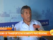 Trujillo: Gremio de transportistas desmiente paro regional