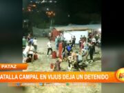 Pataz: Batalla campal en Vijus deja un detenido