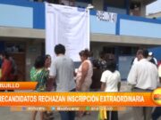 Trujillo: Precandidatos rechazan inscripción extraordinaria