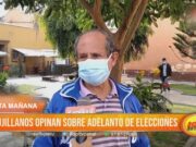 Trujillo: Ciudadanos opinan sobre adelanto de elecciones