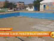 El Porvenir: Club del Pueblo se encuentra en malas condiciones