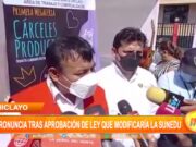 Chiclayo: Ministro de Justicia se pronuncia tras aprobación de ley que modificaría la SUNEDU