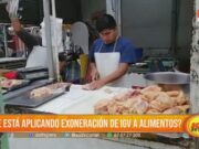 ¿Se está aplicando la exoneración del IGV a los alimentos de la canasta básica?