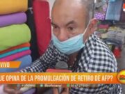 Trujillo: ¿Qué opina de la promulgación de retiro de AFP?