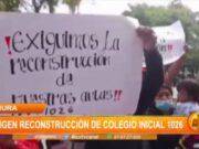 Piura: Exigen reconstrucción de colegio inicial 1026