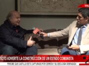 Hernando de Soto advierte la construcción de un estado comunista