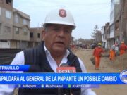 El Porvenir: Alcalde distrital respaldará al general de la PNP ante un posible cambio