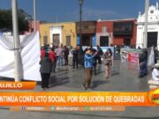 Continúa conflicto social por solución de quebradas