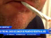 Casi tres mil casos de cáncer de pulmón se registran al año