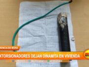 Trujillo: Extorsionadores dejan dinamita en vivienda de Florencia de Mora