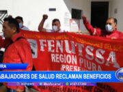 Piura: Trabajadores de salud reclama beneficios y anuncian protestas