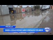 Trujillo: Exigen a Sedalib repare daños generados por aniego