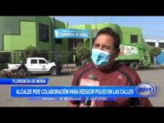 Florencia de Mora: Alcalde pide colaboración para reducir polvo en las calles
