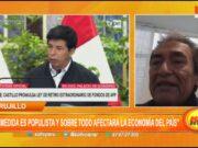 Carlos Alva: La medida es populista y, sobre todo, afectará la economía del país