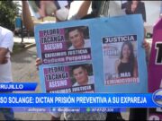 Caso Solange: Dictan prisión preventiva a su expareja